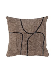 Mette Ditmer Denmark - Shadow-tyynynpäällinen - 01 BROWN | Stockmann