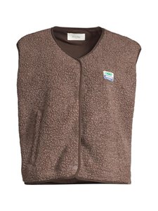 American Vintage - Ample flīsa veste - MARROC MARRONNIER CHINE | Stockmann