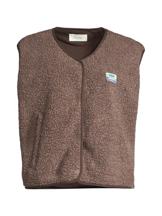 American Vintage - Ample flīsa veste - MARROC MARRONNIER CHINE | Stockmann - photo 1