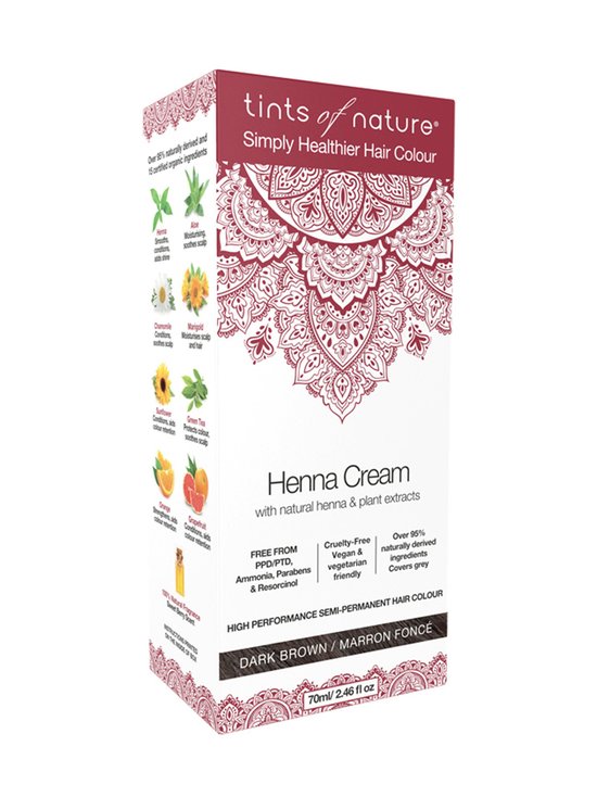 Hennavoide, Dark Brown 70 ml