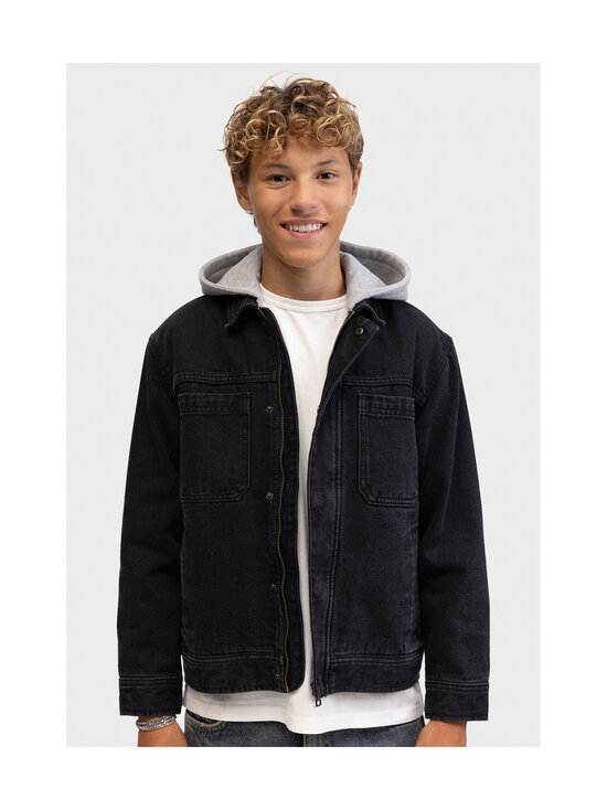 Redefined Rebel - TEOliver Boxy fit -takki - BLACK DENIM | Stockmann - photo 3
