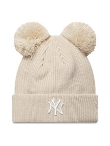 New Era - Tuttmüts Double Pom New York Yankees - BEIGE | Stockmann