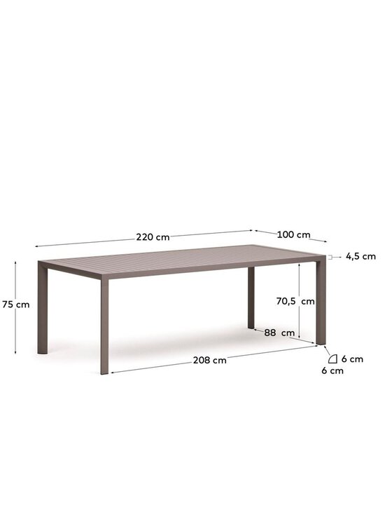 Kave Home - Culip-ruokapöytä - RUSKEA | Stockmann - photo 6