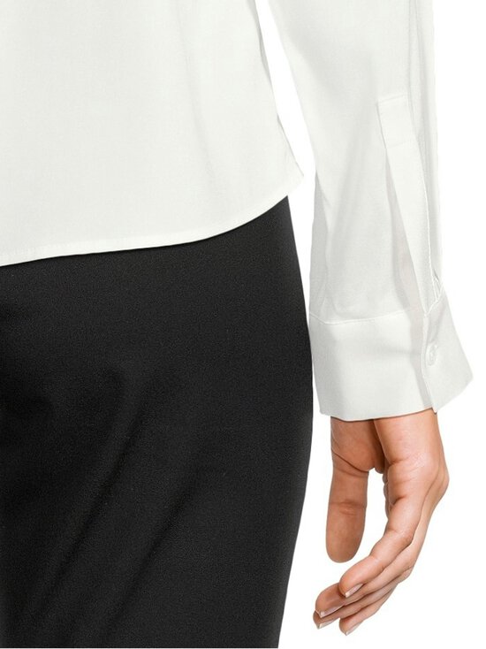 ESSENTIALS by Stockmann - Juliette-silkkipaitapusero - OFFWHITE | Stockmann - photo 5