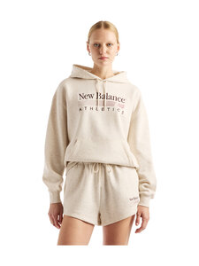 New Balance - Kapuutsiga pusa Trackside Fleece - LIT LINEN HEATHER | Stockmann