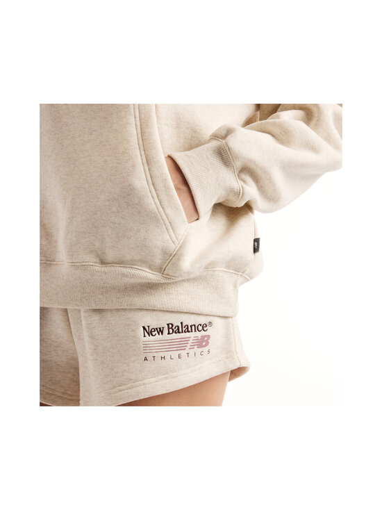 New Balance - Kapuutsiga pusa Trackside Fleece - LIT LINEN HEATHER | Stockmann - photo 4
