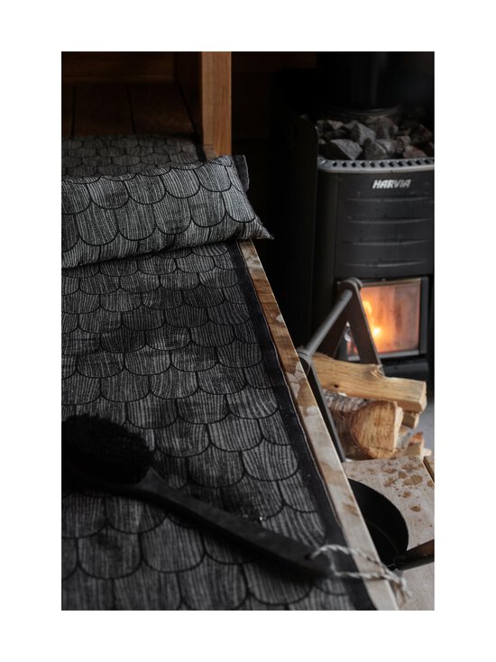 Lapuan Kankurit - Paanu pirts spilvens 20 x 46 cm - 9 BLACK-LINEN | Stockmann - photo 3