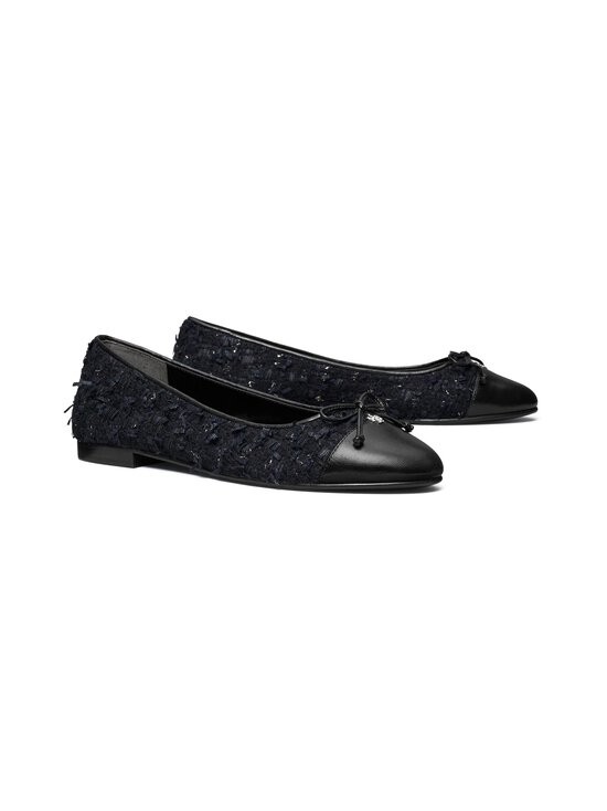 Tory Burch - Ballerinad Cap-Toe - MIDNIGHT NAVY / PERFECT BLACK | Stockmann - photo 3