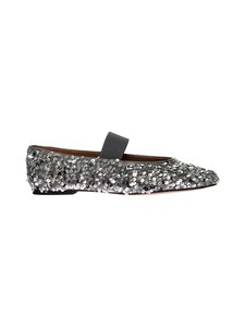 Flattered - Bree Ballerina -paljettikengät - 001 STONE GREY SEQUINS | Stockmann