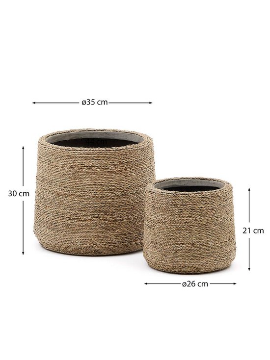 Kave Home - Sigal-ruukut - BEIGE - photo 2 Kave Home - Sigal-ruukut - BEIGE | Stockmann - photo 2