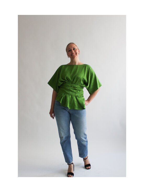Lili Marleena - Aptinama blūze - GREEN | Stockmann - photo 4