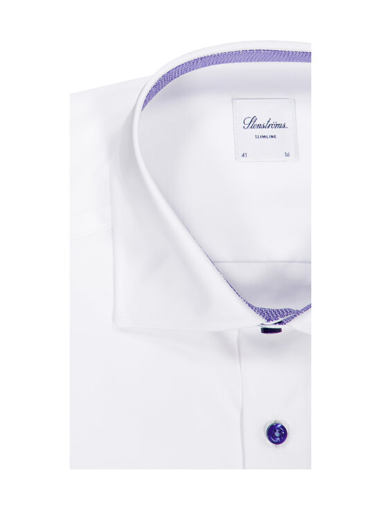 Stenströms - Slimline Cuff Contrast -kauluspaita - 000 WHITE | Stockmann - photo 2