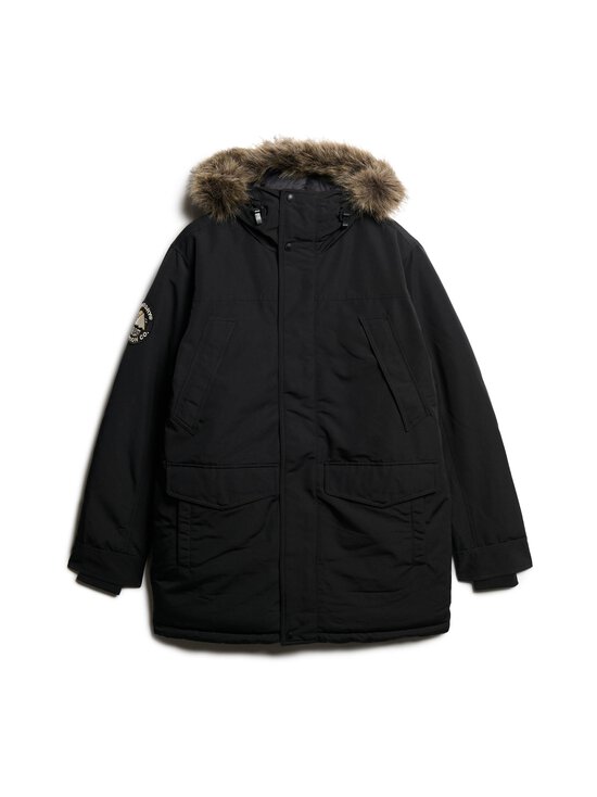 Superdry - Everest Faux Fur parka - 12A JET BLACK - photo 1 Superdry - Everest Faux Fur parka - 12A JET BLACK | Stockmann - photo 1