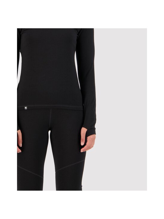 Mons Royale - W Cascade Merino 1/4 Zip -paita - 001 BLACK | Stockmann - photo 4