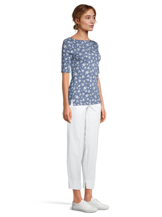 Lauren Ralph Lauren - Judy Mid Sleeve -paita - BLUE MULTI - photo 4 Lauren Ralph Lauren - Judy Mid Sleeve -paita - BLUE MULTI | Stockmann - photo 4