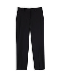 Tommy Hilfiger - Timeless Wool Slim Straight -housut - BDS BLACK | Stockmann