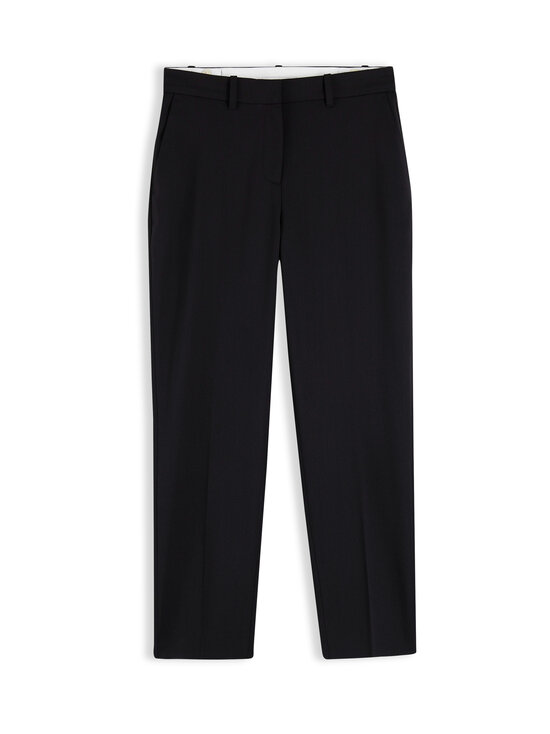 Tommy Hilfiger - Timeless Wool Slim Straight -housut - BDS BLACK | Stockmann - photo 1
