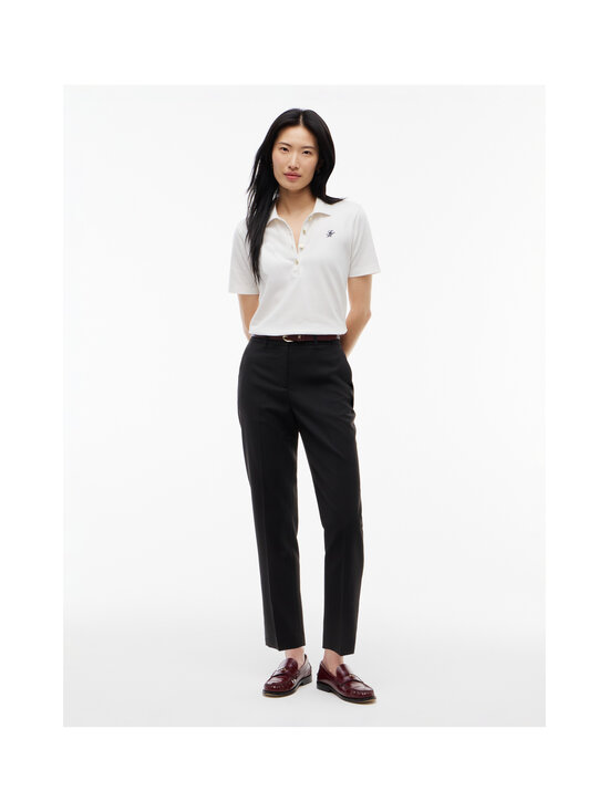 Tommy Hilfiger - Timeless Wool Slim Straight -housut - BDS BLACK | Stockmann - photo 5