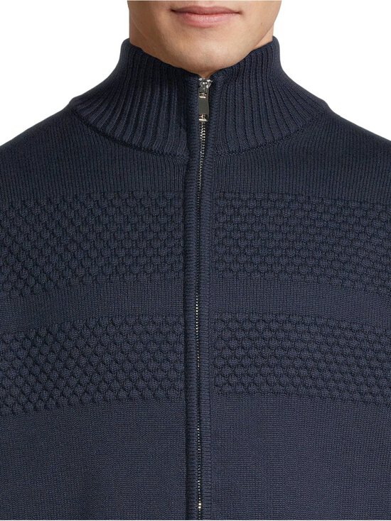 MOS MOSH - MMGAlonso Zip -neuletakki - NAVY 469 | Stockmann - photo 4
