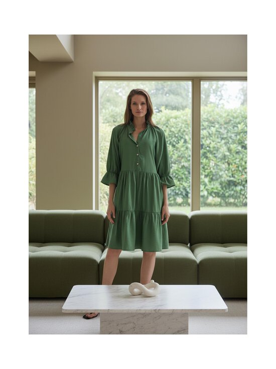 Gauhar Helsinki - Ruffled Meadow -mekko - GREEN | Stockmann - photo 3