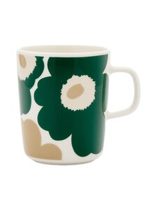 Marimekko - Unikko-muki - WHITE, D.GREEN, BEIGE, LT.SAND | Stockmann
