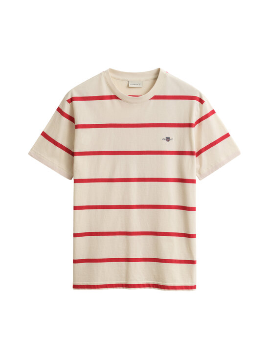 GANT - Svītrains T-krekls - 119 CREAMED WHITE | Stockmann - photo 1