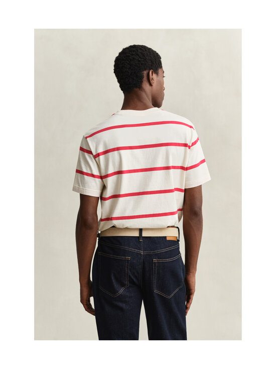 GANT - Svītrains T-krekls - 119 CREAMED WHITE | Stockmann - photo 3