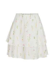 Vila - Seelik ViGiti Lore High Waist Short - SNOW WHITE AOP:LORE | Stockmann