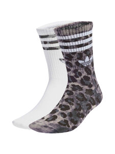 adidas Originals - Leo Crew -sukat 2-pack - JW8010 CARBON/BLACK | Stockmann