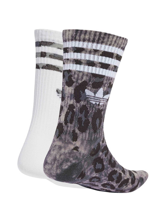 adidas Originals - Leo Crew -sukat 2-pack - JW8010 CARBON/BLACK | Stockmann - photo 2