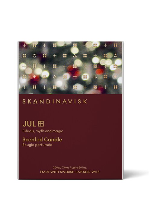 Skandinavisk - JUL Scented Candle 50 h -tuoksukynttilä, 200 g - MERLOT RED - photo 3 Skandinavisk - JUL Scented Candle 50 h -tuoksukynttilä, 200 g - MERLOT RED | Stockmann - photo 3