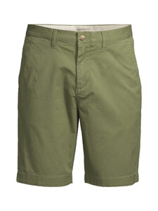 GANT - Regular Classic Chino -shortsit - 379 DRY HERB GREEN | Stockmann