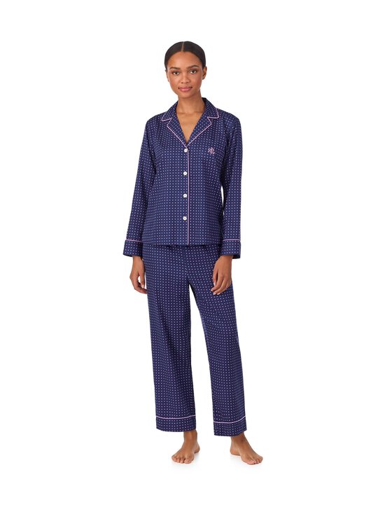 Lauren Ralph Lauren - Notch Collar Set -pyjama - 965 NAVY DOT | Stockmann - photo 2