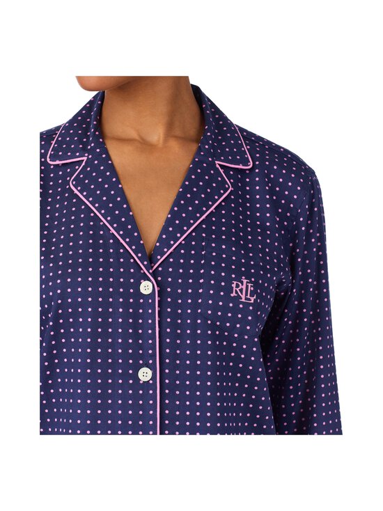 Lauren Ralph Lauren - Notch Collar Set -pyjama - 965 NAVY DOT | Stockmann - photo 4
