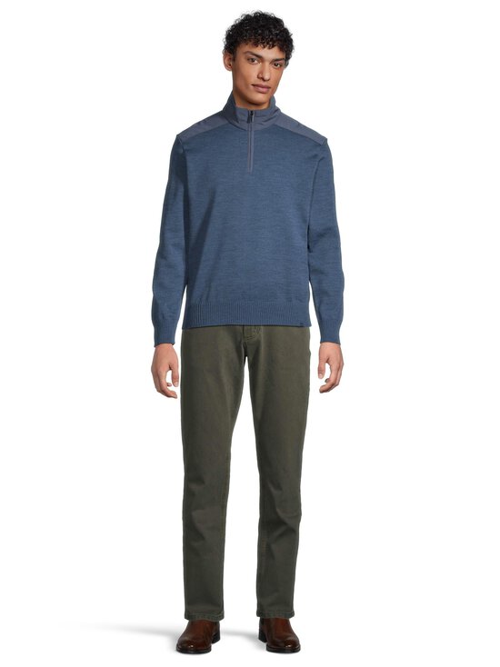 Paul & Shark - Knitted Wool Zipped vilnas džemperis - CADET BLUE | Stockmann - photo 2