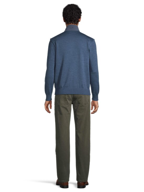 Paul & Shark - Knitted Wool Zipped vilnas džemperis - CADET BLUE | Stockmann - photo 3