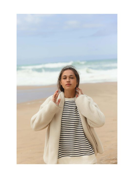 BLUE - Delta Teddy -fleecetakki - CREAM | Stockmann - photo 3