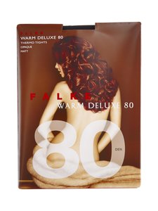 Falke - Warm Deluxe Thermo 80 den -sukkahousut - BLACK | Stockmann
