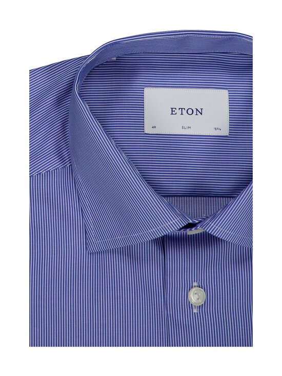 Eton - Slim Fit Striped Fine Twill -kauluspaita - 25 MID BLUE | Stockmann - photo 2