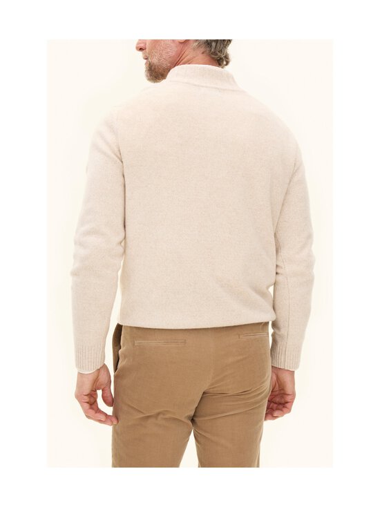 Oscar Jacobson - Knit Half Zip -neule - BEACH BEIGE 419 | Stockmann - photo 3