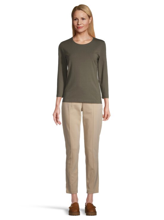 NOOM - Trikotaažsärk Ruby - LT.KHAKI GREEN - photo 2 NOOM - Trikotaažsärk Ruby - LT.KHAKI GREEN | Stockmann - photo 2