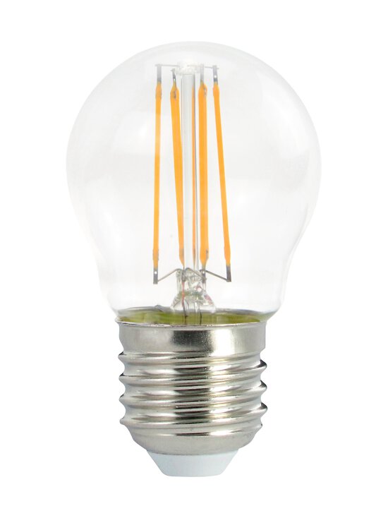 Airam - LED P45 827 470lm E27 -himmennettävä filamenttilamppu - TRANSPARENT | Stockmann - photo 1