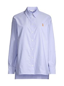 Maison Kitsuné - Lady Fox Casual -paitapusero - 0334 STEEL BLUE | Stockmann