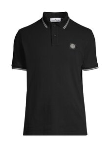 Stone Island - Logo-pikeepaita - V0029 BLACK | Stockmann