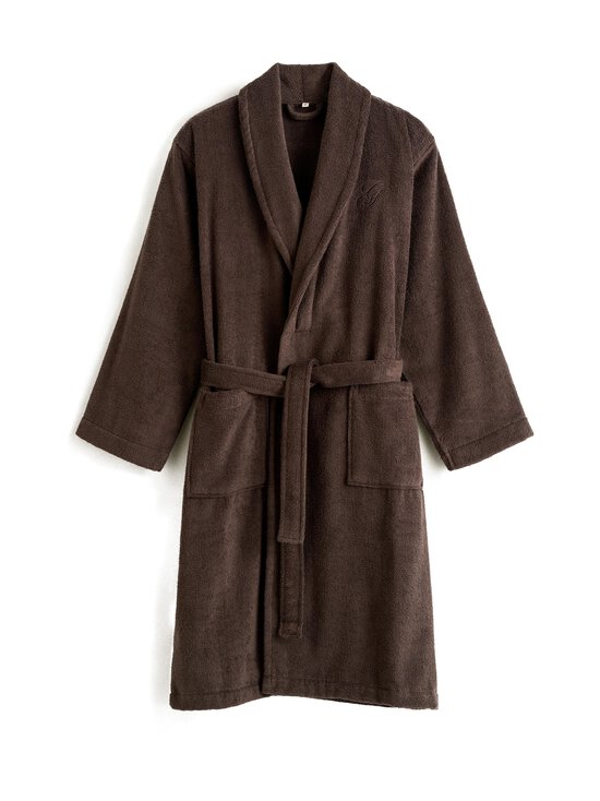 Gant Home - Embroidery-kylpytakki - 202 DEEP BROWN | Stockmann - photo 1