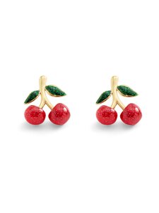 Coach - Cherry-nappikorvakorut - RED/GOLD | Stockmann