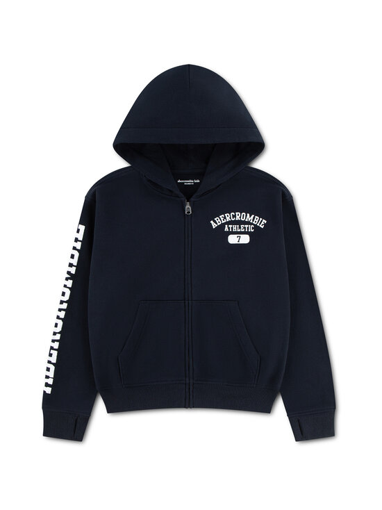 Abercrombie & Fitch - Y2K Full Zip jaka ar kapuci - K94-ANF ANTHRACITE | Stockmann - photo 1