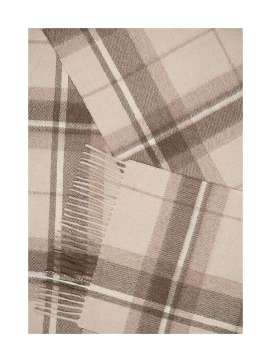 CONSTRUE - Oscar-kashmirkaulaliina 30 x 164 cm - 1R230065 GREY/BEIGE CHECK | Stockmann - photo 2