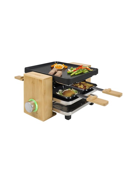 Princess - Raclette Pure 4 -grilli - BLACK, BAMBOO | Stockmann - photo 2