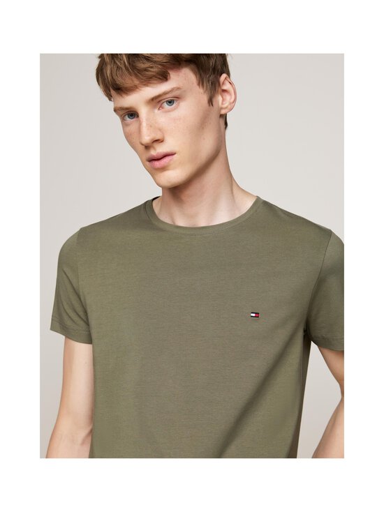 Tommy Hilfiger - Stretch Slim Fit t-krekls - PLI BATTLE GREEN | Stockmann - photo 5